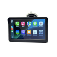 Prix d'usine – Lecteur multimédia portable pour voiture avec écran tactile 7 pouces, CarPlay, image de recul et projection d'écran, navigation HD
