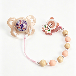 Sucettes pour bébés en silicone de qualité alimentaire Pretty Baby, apaisantes pour les émotions du bébé, sucettes sécurisées pour bébés - Product Image 6