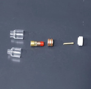 TIG Phụ Kiện Mỏ Hàn Ống Kính Khí Cứng Đầu 4 # ~ 12 # Bộ Cốc Thủy Tinh Cho WP-17/Đèn Pin 18/26 - Product Image 2
