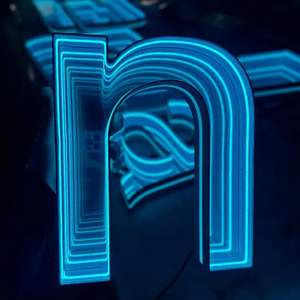 एलईडी ओपन 3 डी अनंत दर्पण कस्टम चमकदार ऐक्रेलिक नीयन साइन rgb बोर्ड alexa/ब्लूटूथ/वाईफाई नियंत्रण ip65 विज्ञापन सजावट - Product Image 6