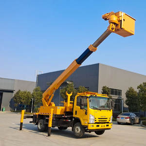 Isuzu ดีเซลยูโร5รถบรรทุกกระเช้าทางอากาศ19เมตรฉนวนคนงานทางอากาศ - Product Image 6