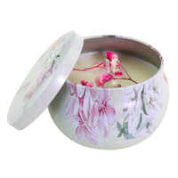 Bougies de luxe personnalisées bougies parfumées à la cire de soja marque privée décoration de la maison mini pot bougie parfumée