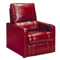 Fauteuil inclinable en cuir PU pour la maison, siège de cinéma VIP électrique mobile, canapé de cinéma