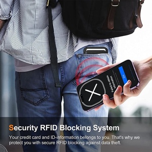 Vegan Leather Phone Wallet Stand Magnetic Card Wallet Organizer Card Holder Secure Design with Card Slot for iPhone - Product Image 6