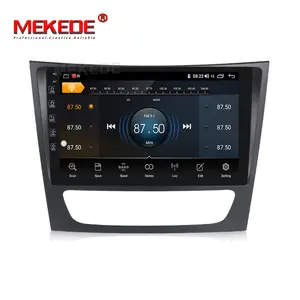Mekede M安卓10 IPS DSP 6 + 128G车载DVD播放器，适用于奔驰e级W211/G级W463/CLS W219 2.5d车载4G WIFI全球定位系统立体声