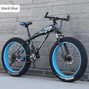 Vélo VTT Tout-Terrain Adulte à Grandes Roues Épaisses et Pneus Larges, Vélo <span class=keywords><strong>des</strong></span> Neiges Amortisseur à Vitesses Variables - Product Image 1