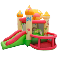 Mini château gonflable champignon 370*335*280cm à vendre – Château gonflable pour parc d'attractions et divertissement