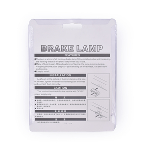 Dc 12V F1 phong cách tam giác tự động màu đỏ <span class=keywords><strong>Led</strong></span> nhấp nháy đèn phanh - Product Image 6