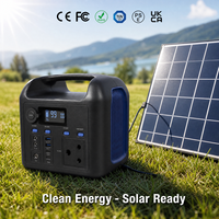 Hochleistungs-576Wh-Tragbare Powerstation 600W Solargenerator für Camping, Outdoor, Reisen, Notstromversorgung zu Hause