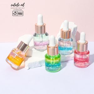 SAGALAGA Reparación de uñas Aceite de suero para el crecimiento 15ML Doble capa 2 colores Aceite para cutículas para manicura Tratamiento de pedicura Cuidado - Product Image 3