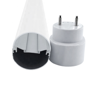 Lampe fluorescente LED Rgb, w, Ip65 Ip67, matériel première, T5 T8, Tube d'éclairage linéaire, pour la croissance
