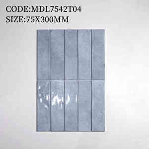 Azulejo de Porcelana de Alta Gama Medici, 9mm de Grosor, 75x300mm, Acabado Brillante, con 3 Años de Garantía, para Baño, Dormitorio y Sala de Estar - Product Image 2