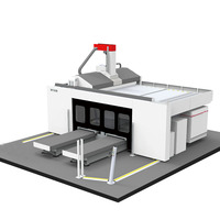 Centre d'usinage vertical CNC 5 axes automatique de haute précision série SKY, fraiseuse robuste avec broche HSK F63/A100 et 24 outils