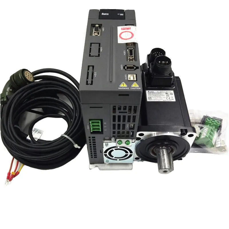 Motor e servo motor delta servo genuíno, unidade ASDA-A2 e servo motor ecma series ac servo drive