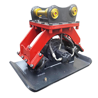 Prix d'usine HUITONG Compacteur de sol vibrant monté sur excavatrice, moteur hydraulique robuste pour excavatrice de 1 à 80 tonnes