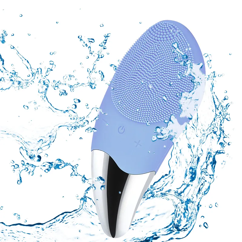 2024 yeni Sonic su geçirmez elektrikli yüz temizleme fırçası temizleyici cihaz derin temizlik masaj silikon cilt yıkama makinesi