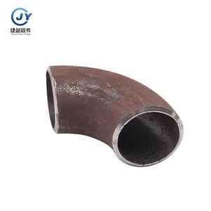 Ansi b16.9/ASTM A234 LR 45/60/90/180 độ cong thép carbon đen khuỷu tay phụ kiện đường ống cỡ lớn - Product Image 1