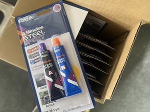 Colle époxy bicomposante FONSIN pour acier, pâte de réparation multi-usages pour métaux, colle de <span class=keywords><strong>soudure</strong></span> à <span class=keywords><strong>froid</strong></span> pour pièces automobiles - Product Image 4