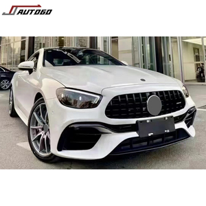 Kit de Carrocería para Benz W213 <span class=keywords><strong>E</strong></span> 2018-2021, Actualización a E63 2021, Parachoques Delantero y Trasero, Faros Delanteros, Luces Traseras, Rejilla, Difusor, Tubo de Escape, Puerta Trasera - Product Image 4