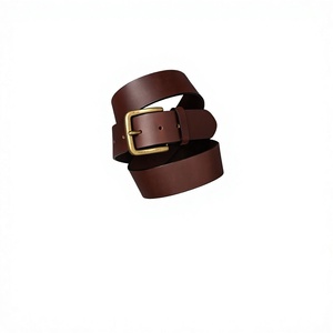 Women's Vintage Formal Cowhide Leather Pin Buckle Belt Floral Pattern 3.8cm Width Eco-Friendly Waterproof Luxury Steel Buckle - Product Image 3