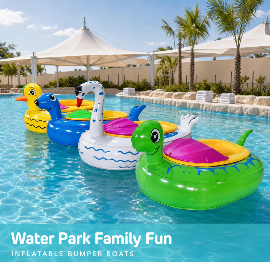 Electric Battery Powered Inflatable Bumper Boat Basic & Animal Styles ...