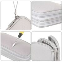 Étui écologique à succès, accessoires électroniques multifonctionnels, organisateur de gadgets numériques, sac de rangement pour câbles et écouteurs