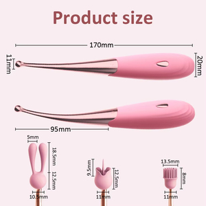 High-quality comfortable stimulating teasing strong shock point tide pen female appliances <b>vibration</b> adult products - Product Image 3