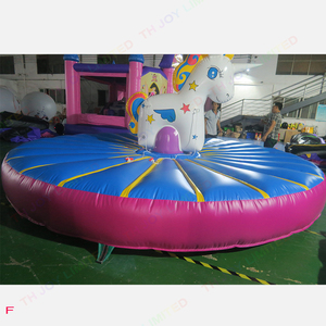 Juego inflable <span class=keywords><strong>de</strong></span> unicornio para niños, juguete inflable para montar en forma <span class=keywords><strong>de</strong></span> toro o caballo - Product Image 2