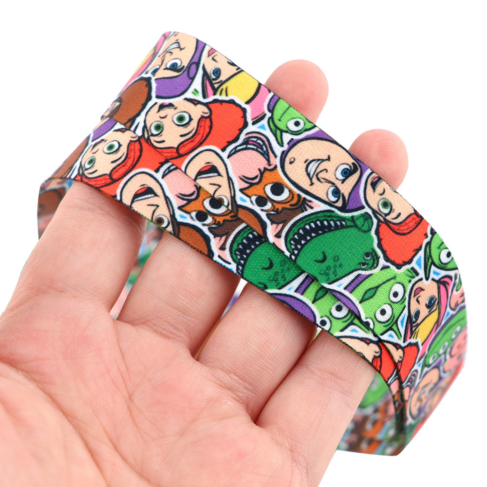 Custom Lanyards Hot Sale Lovely Cartoon Toys Story Buzz Woody Lanyard Phone USB ID Card Accessories Lanyards Promotional Gift Image 5