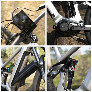 Bicicleta Eléctrica de 500W con Motor Central, 720Wh, 140Nm de Torque, 29 Pulgadas, 12 Velocidades, Frenos Hidráulicos de 4 Pistones, IPX6, Todoterreno, Aluminio, 45KM/H - Product Image 6