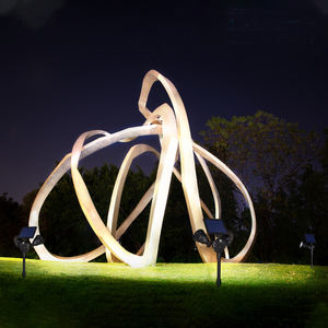 Luz led solar impermeable de doble cabezal <span class=keywords><strong>para</strong></span> césped, luces impermeables de doble cabezal, resistente al agua - Product Image 3