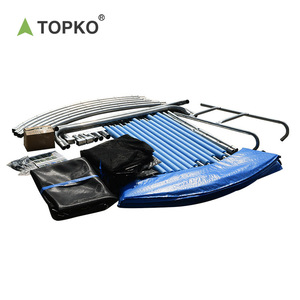 TOPKO High Quality Outdoor Exercise <strong>Trampoline</strong> <strong>with</strong> Safety <strong>Net</strong> Jumping Fitness <strong>Trampoline</strong> - Product Image 3