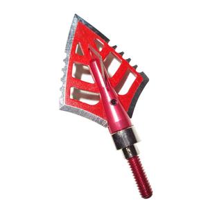 125 Hạt Đỏ Bắn Cung Mũi Tên Broadheads 4 Lưỡi Đầu Mũi Tên Điểm Mẹo Bắn Cung Săn Bắn Mũi Tên Cho Hợp Chất Recurve Longbow - Product Image 2