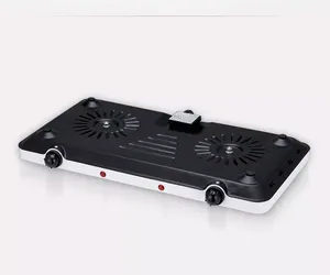 Vente directe d'usine, <span class=keywords><strong>cuisinière</strong></span> électrique portable <span class=keywords><strong>en</strong></span> céramique à deux plaques de 900 W, plaque de cuisson électrique domestique avec garantie de 2 ans - Product Image 3