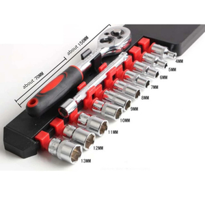 Kit de 12 clés à douilles pour réparation de motos, vélos, voitures, bateaux et outils multifonctions pour vélos - Product Image 4