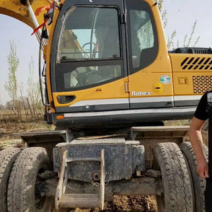 Hyundai Hyundai pelle sur pneus dh130wd-5 pelle sur pneus avec corée état et à bas prix - Product Image 1