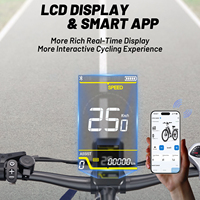 Bicicleta Eléctrica Urbana Híbrida para Adultos ONESPORT OT05, Económica, con Batería de Litio de 36V 18.2AH 250W, Sensor de 7 Velocidades, Disponible en Almacenes del Reino Unido y la UE
