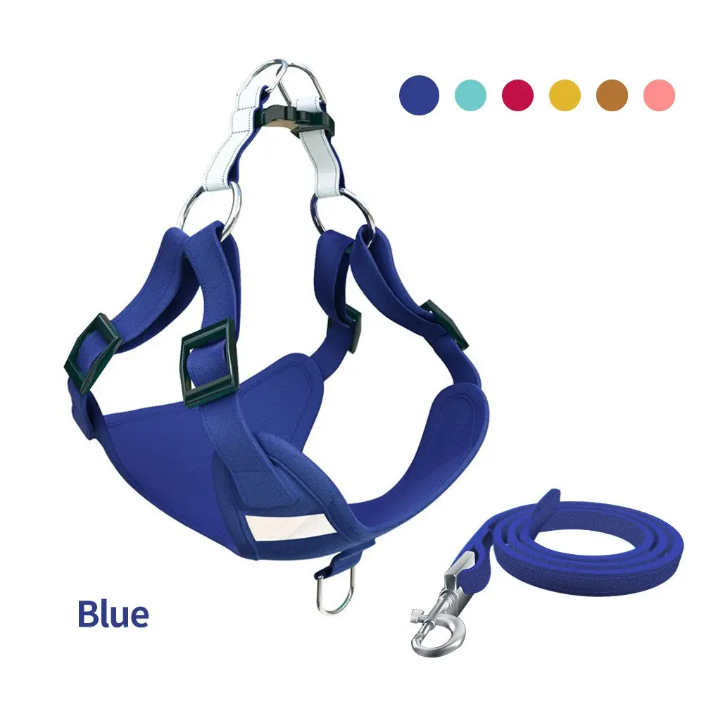 Adjustable Breathable Cat And Dog Carry Harness And Leash Set Custom Logo Quality Dog Harness