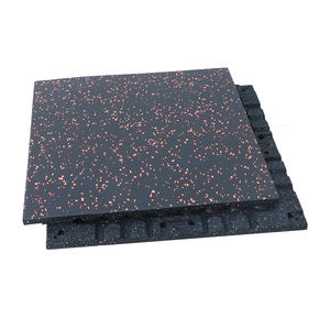 100*100cm 피트니스 바닥재 헬스장 매트 10-50mm 두께 <span class=keywords><strong>SBR</strong></span> EPDM 컬러풀 고무 - Product Image 5