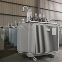 Transformateur immergé dans l'huile triphasé tout en cuivre YongHui, vente directe usine, S13-M-125KVA/10KV, entrée 35kV/10kV/6kV, sortie 380V