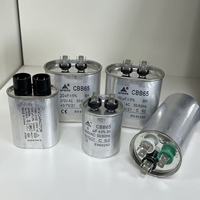Condensateur en polypropylène métallisé EPERS CBB65 pour moteur AC, climatiseur, micro-ondes, 20uF 370VAC, coque en aluminium, certifié CQC