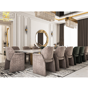 <span class=keywords><strong>Table</strong></span> à <span class=keywords><strong>manger</strong></span> moderne de luxe 12 places en marbre <span class=keywords><strong>14</strong></span> <span class=keywords><strong>personnes</strong></span> 12 chaises - Product Image 3