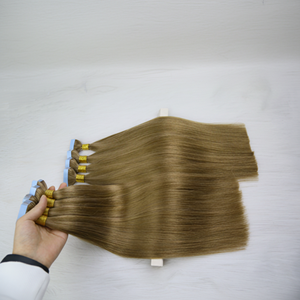 <span class=keywords><strong>Extensiones</strong></span> <span class=keywords><strong>de</strong></span> Cabello Humano Virgen <span class=keywords><strong>de</strong></span> Alta Calidad, Cabello Europeo, Doble Trama, Reutilizables, Profesionales, <span class=keywords><strong>para</strong></span> Salón, con Cinta Adhesiva - Product Image 1