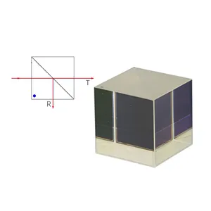 Precio de fábrica de vidrio óptico de X-cubo divisor de haz Prisma