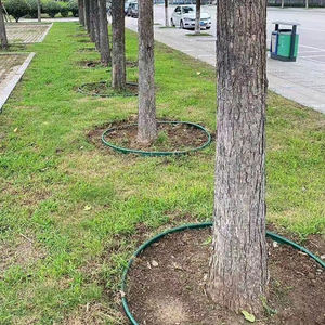 Sunsbuild Bande d'isolation gazon-pierre, Plaque de retenue épaissie, Éolienne extérieure en PE, Imperméable, Anti-âge, Rectangulaire, Style antique - Product Image 6