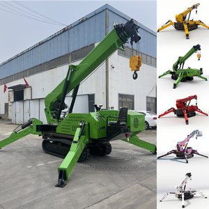 P-860 zmt גבוה יעילות מיני עקבות העכביש 3 5 10 טון הרמת זחילה מנוף העכביש עגור עם קבצים מצורפים למכירה - Product Image 1