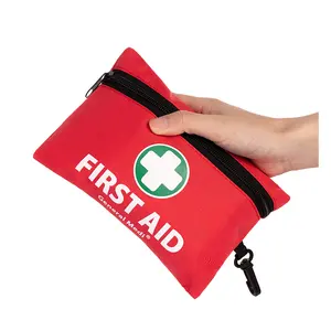 حقيبة السفر الأفضل مبيعاً وهي عدة إسعافات أولية صغيرة بجودة عالية حقيبة إسعافات أولية صغيرة من البلاستيك