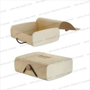 Neue Hot Saling Parfüm Geschenk Kosmetik verpackung Softbox Holz Rinden material Umwelt freundliches Material