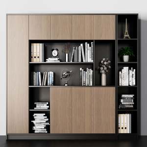 Bedroom Small Round <b>Bookcase</b> Wood Bookshelves <b>Bookcases</b> - Product Image 6