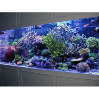 Conception d'aquarium en acrylique personnalisé, aquarium en acrylique pour méduses, aquarium de récif corallien